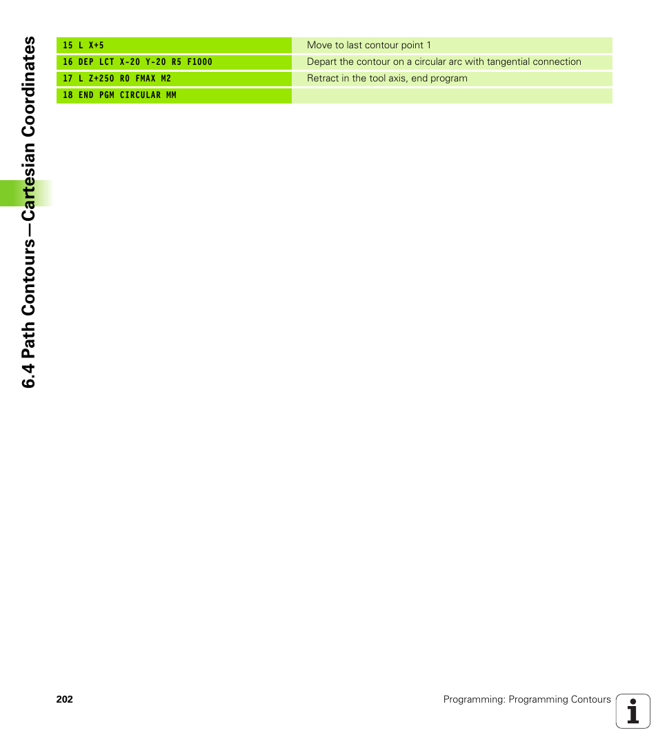 4 p a th cont ours—car te sian coor dinat e s | HEIDENHAIN TNC 640 (34059x-01) User Manual | Page 202 / 589