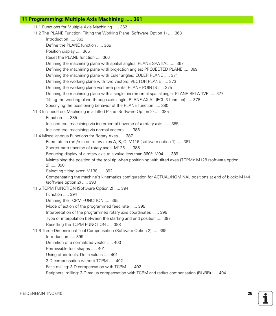 HEIDENHAIN TNC 640 (34059x-01) User Manual | Page 25 / 589