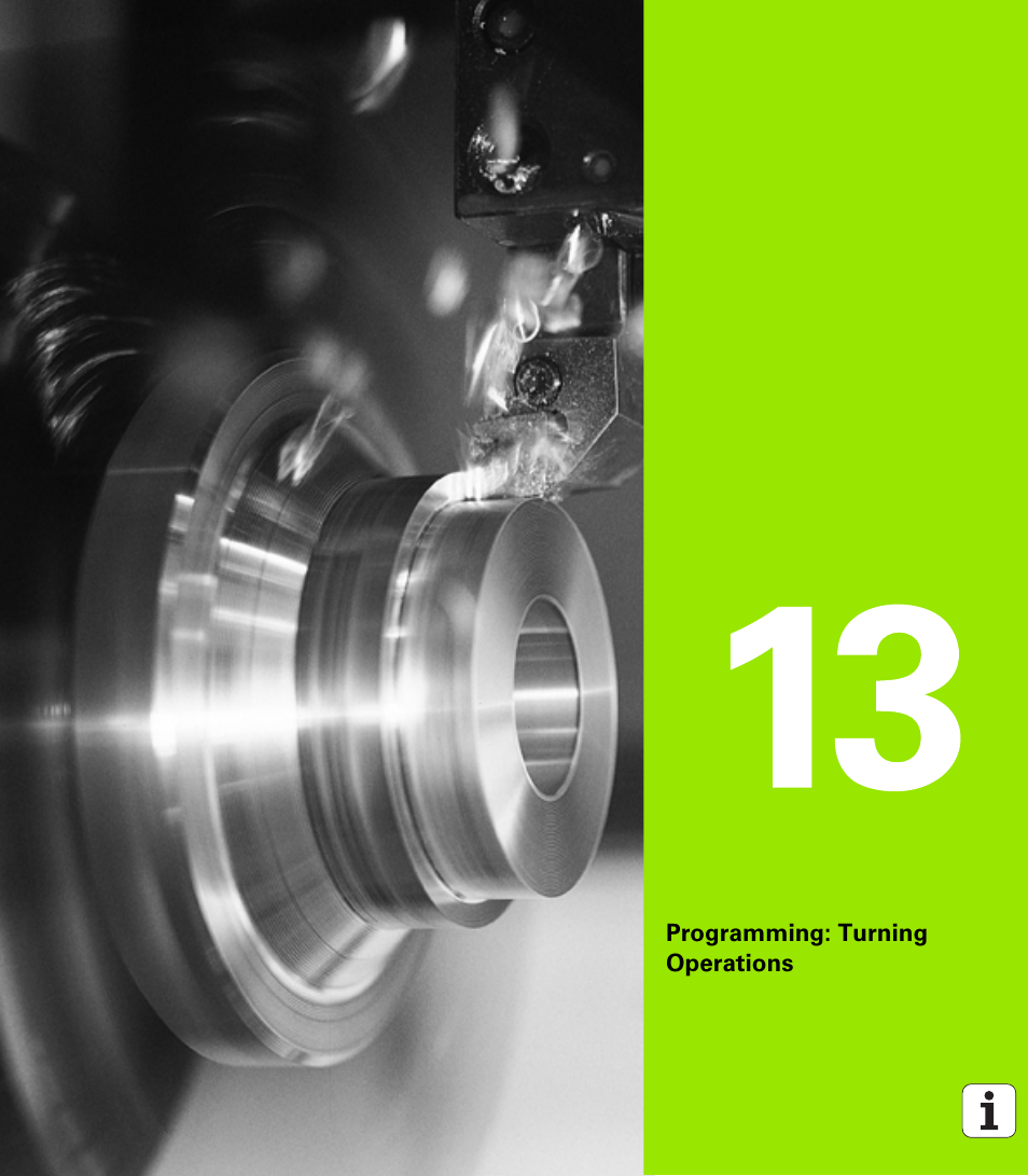 Programming: turning operations, 13 programming: turning operations | HEIDENHAIN TNC 640 (34059x-01) User Manual | Page 413 / 589