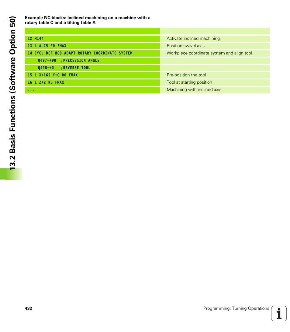 2 basis f unctions (sof tw ar e option 50) | HEIDENHAIN TNC 640 (34059x-01) User Manual | Page 432 / 589