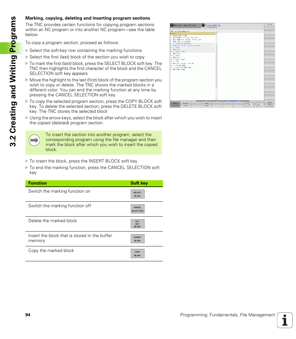 2 cr eating and w riting pr ogr a ms | HEIDENHAIN TNC 640 (34059x-01) User Manual | Page 94 / 589