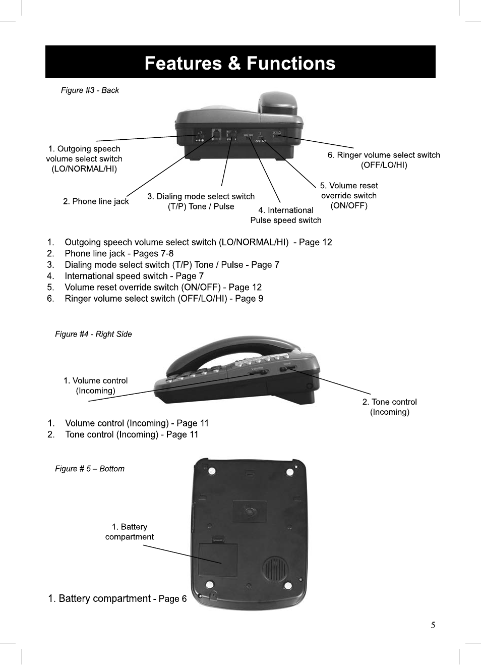 ClearSounds CSC40 User Manual | Page 5 / 54
