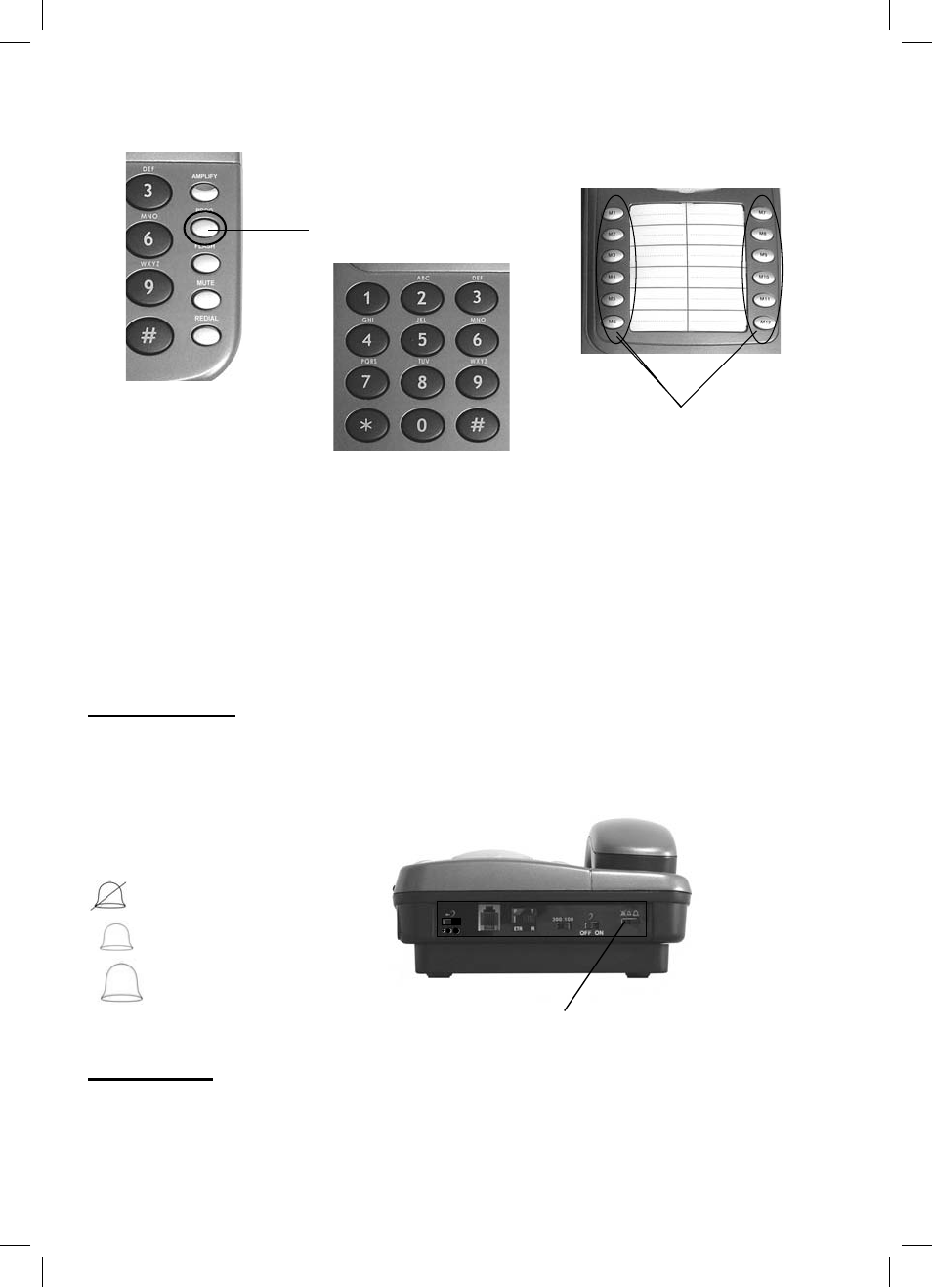 Off : lo : hi | ClearSounds CSC40 User Manual | Page 9 / 54
