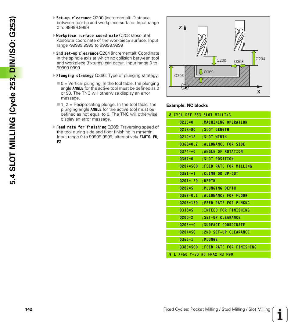 HEIDENHAIN TNC 640 (34059x-01) Cycle programming User Manual | Page 142 / 549