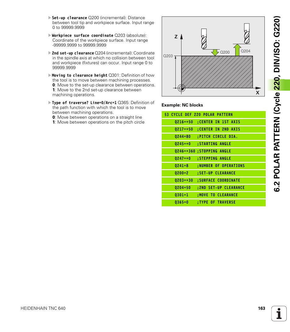 HEIDENHAIN TNC 640 (34059x-01) Cycle programming User Manual | Page 163 / 549