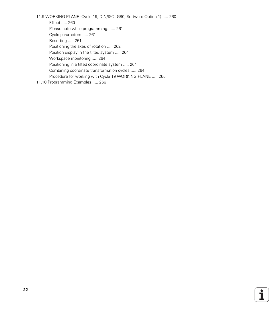 HEIDENHAIN TNC 640 (34059x-01) Cycle programming User Manual | Page 22 / 549