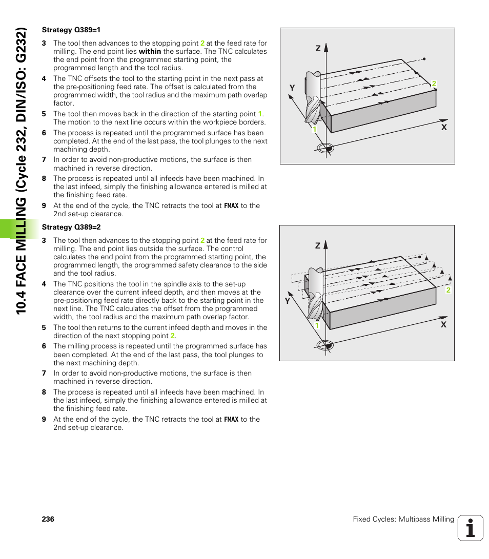 HEIDENHAIN TNC 640 (34059x-01) Cycle programming User Manual | Page 236 / 549