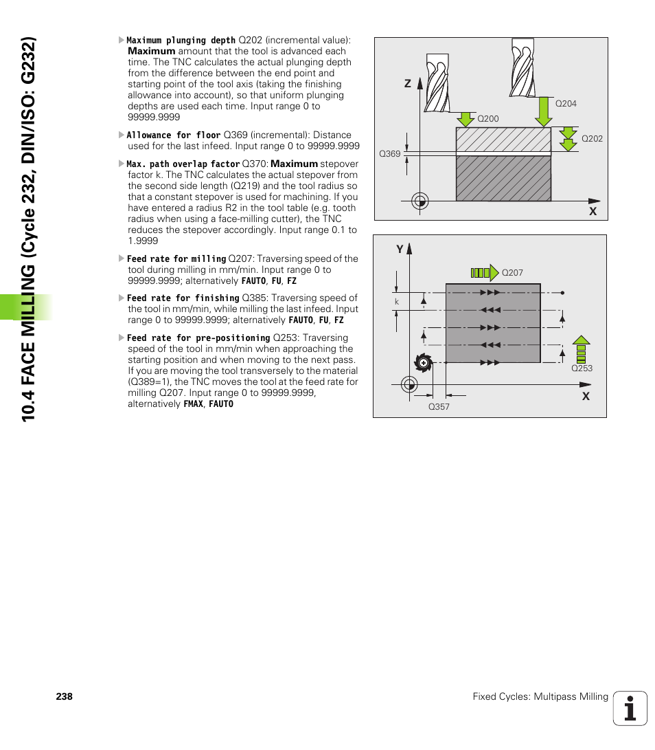 HEIDENHAIN TNC 640 (34059x-01) Cycle programming User Manual | Page 238 / 549