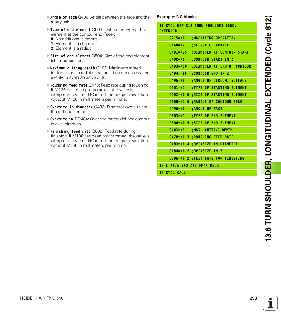 HEIDENHAIN TNC 640 (34059x-01) Cycle programming User Manual | Page 293 / 549