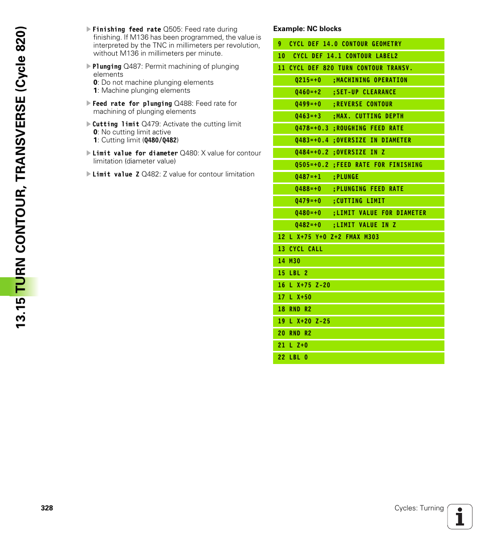 HEIDENHAIN TNC 640 (34059x-01) Cycle programming User Manual | Page 328 / 549