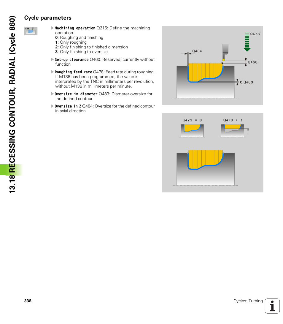Cycle parameters | HEIDENHAIN TNC 640 (34059x-01) Cycle programming User Manual | Page 338 / 549