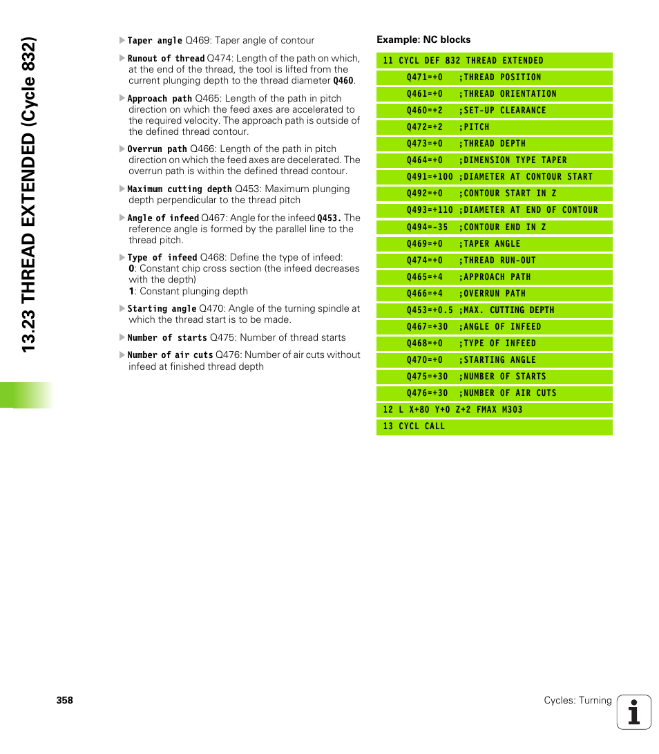 HEIDENHAIN TNC 640 (34059x-01) Cycle programming User Manual | Page 358 / 549