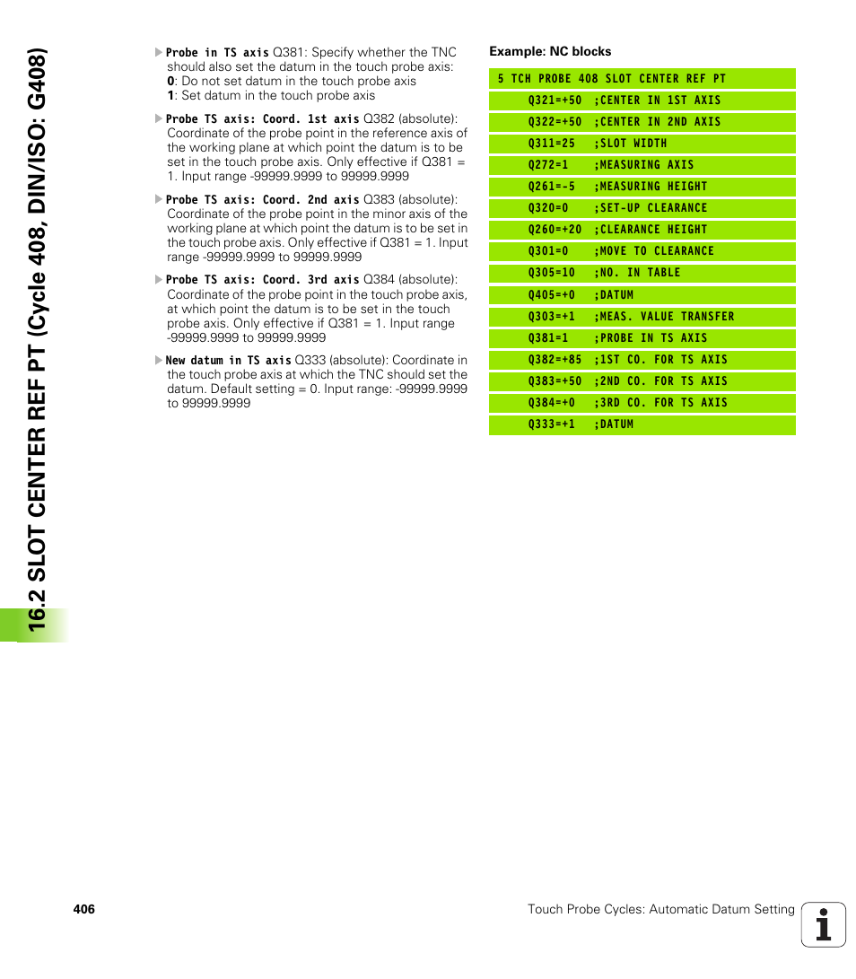 HEIDENHAIN TNC 640 (34059x-01) Cycle programming User Manual | Page 406 / 549