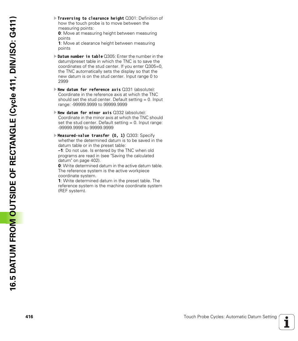 HEIDENHAIN TNC 640 (34059x-01) Cycle programming User Manual | Page 416 / 549
