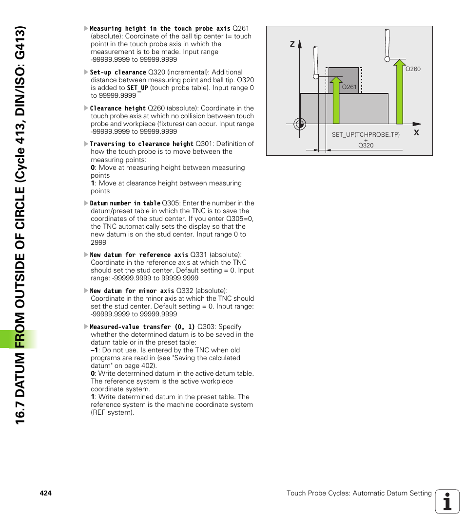 HEIDENHAIN TNC 640 (34059x-01) Cycle programming User Manual | Page 424 / 549