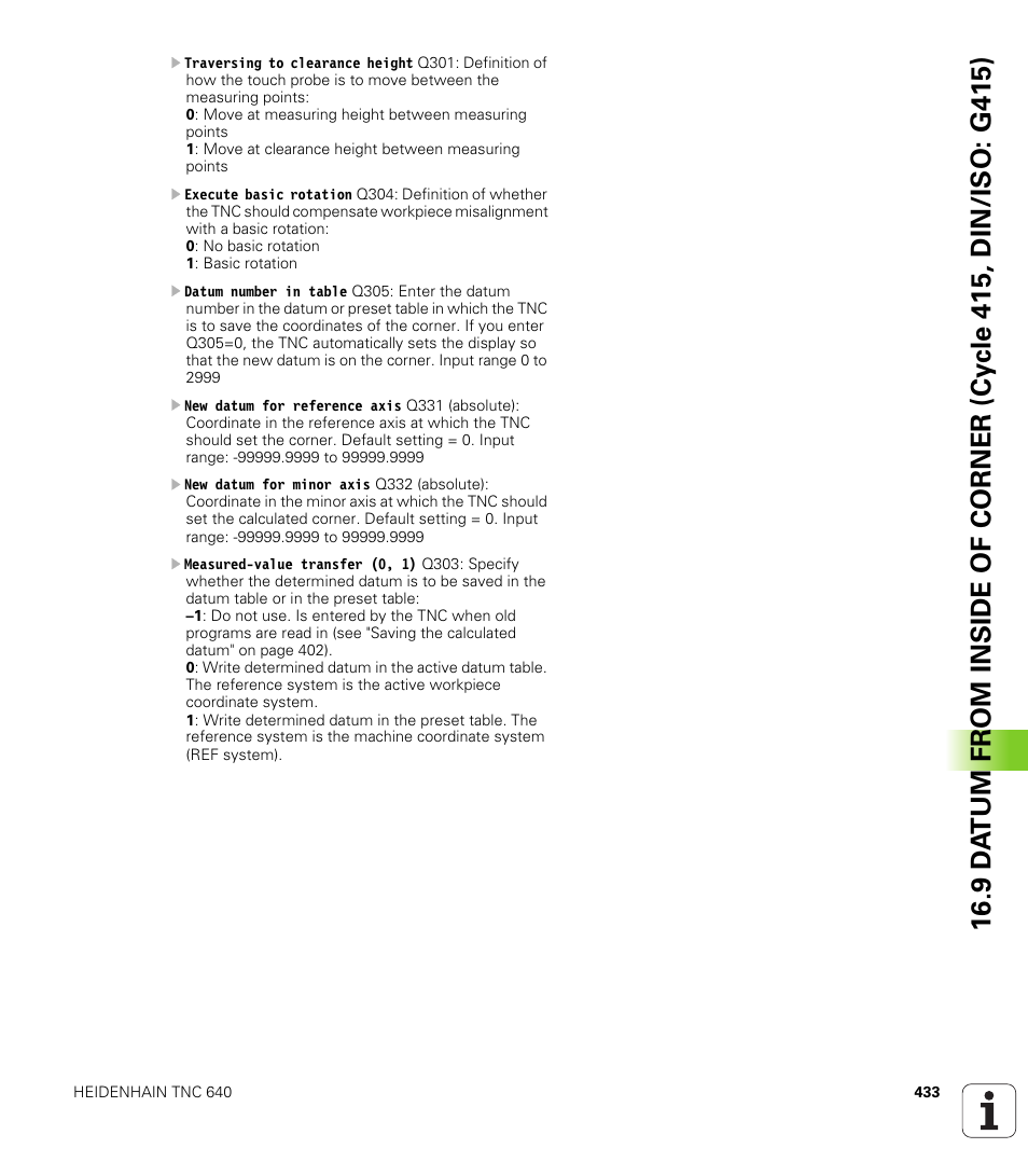 HEIDENHAIN TNC 640 (34059x-01) Cycle programming User Manual | Page 433 / 549