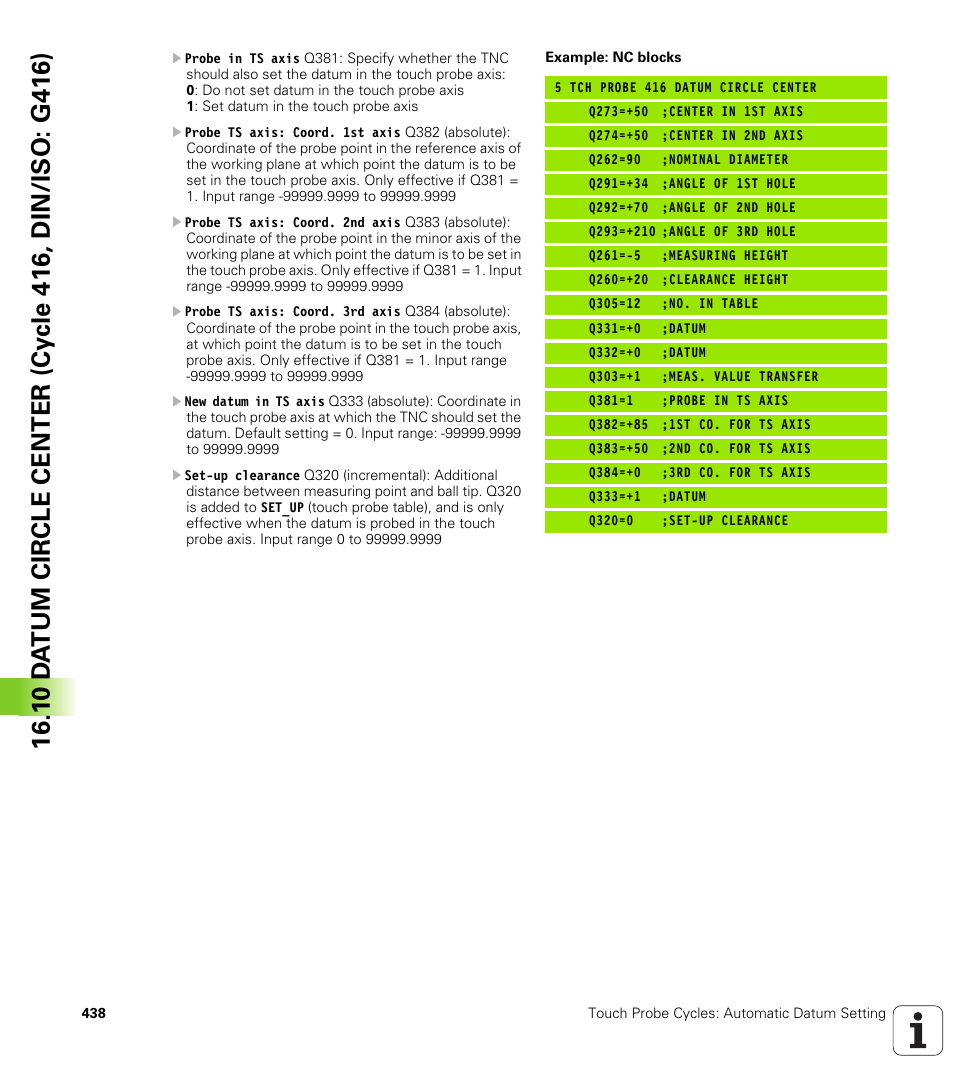 HEIDENHAIN TNC 640 (34059x-01) Cycle programming User Manual | Page 438 / 549