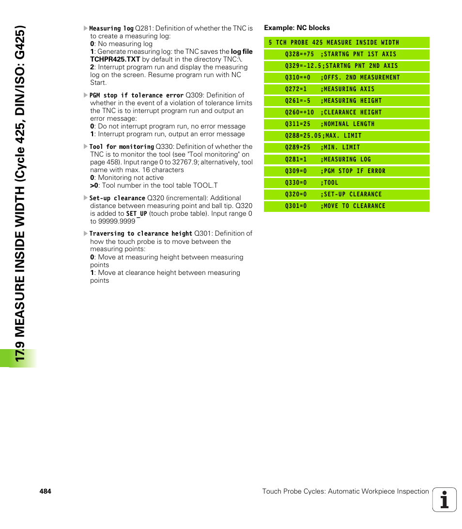 HEIDENHAIN TNC 640 (34059x-01) Cycle programming User Manual | Page 484 / 549