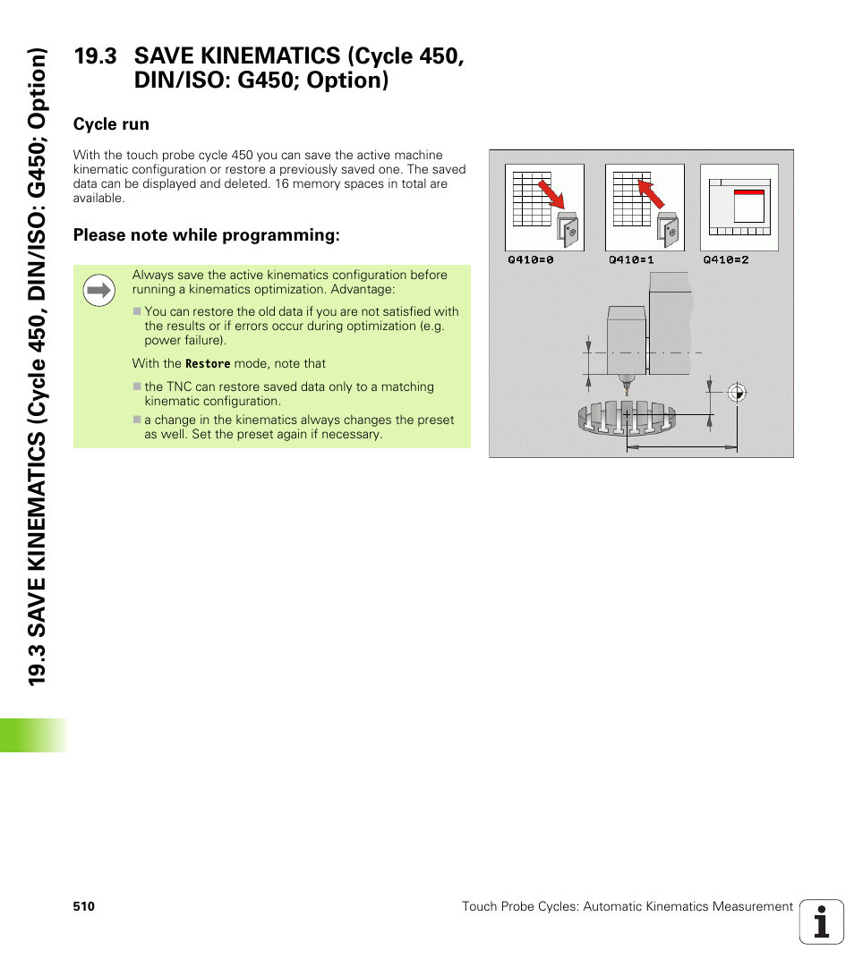 Cycle run, Please note while programming | HEIDENHAIN TNC 640 (34059x-01) Cycle programming User Manual | Page 510 / 549