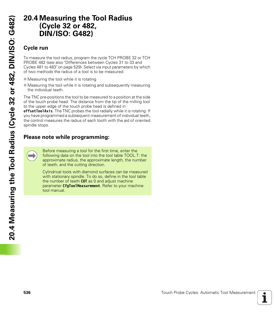 Cycle run, Please note while programming | HEIDENHAIN TNC 640 (34059x-01) Cycle programming User Manual | Page 536 / 549