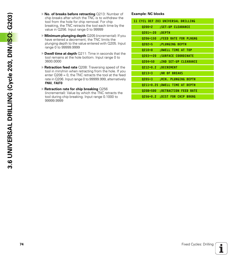 HEIDENHAIN TNC 640 (34059x-01) Cycle programming User Manual | Page 74 / 549