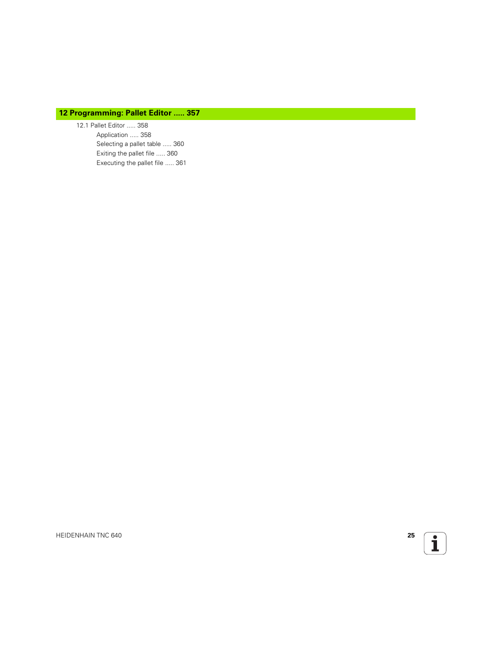 HEIDENHAIN TNC 640 (34059x-01) ISO programming User Manual | Page 25 / 519