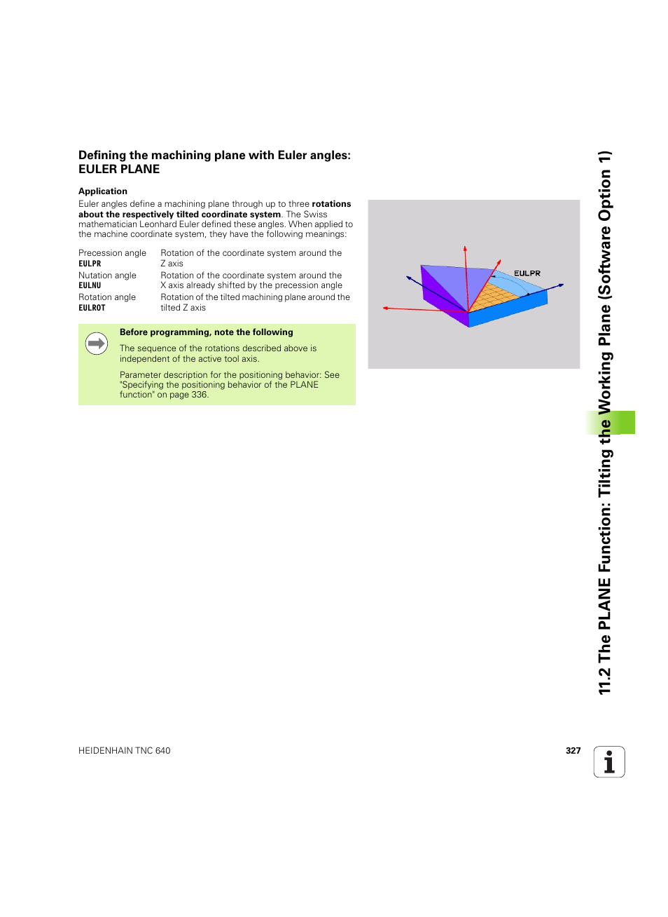 HEIDENHAIN TNC 640 (34059x-01) ISO programming User Manual | Page 327 / 519