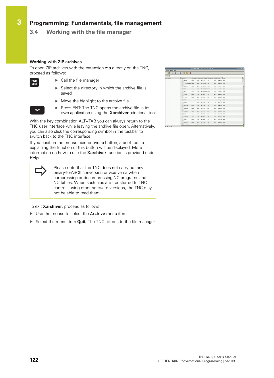 HEIDENHAIN TNC 640 (34059x-02) User Manual | Page 122 / 662