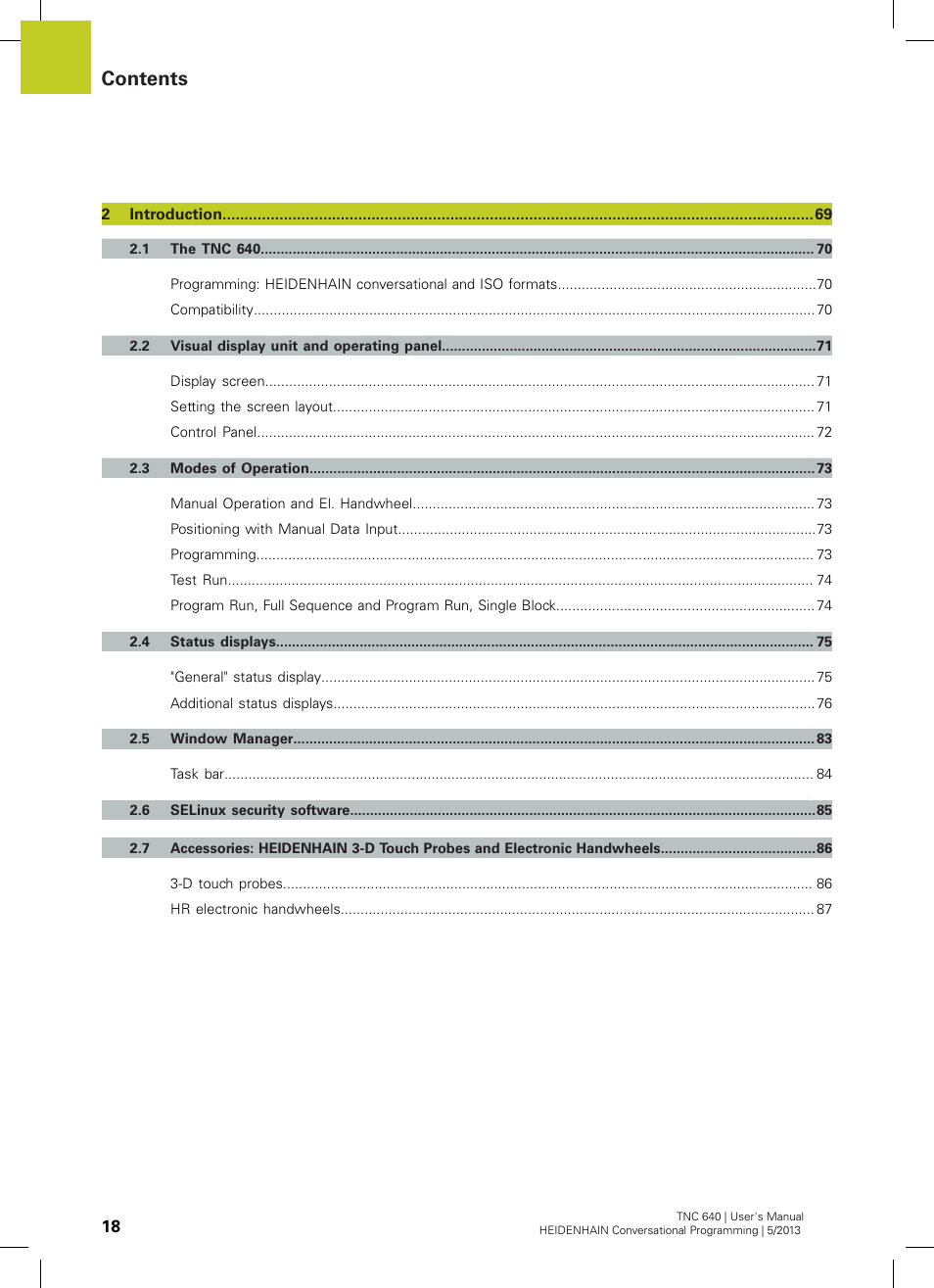 HEIDENHAIN TNC 640 (34059x-02) User Manual | Page 18 / 662