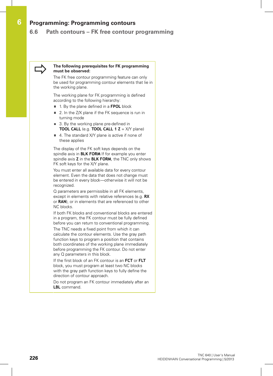 HEIDENHAIN TNC 640 (34059x-02) User Manual | Page 226 / 662