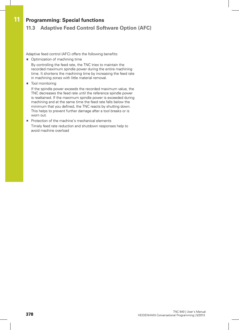 HEIDENHAIN TNC 640 (34059x-02) User Manual | Page 378 / 662