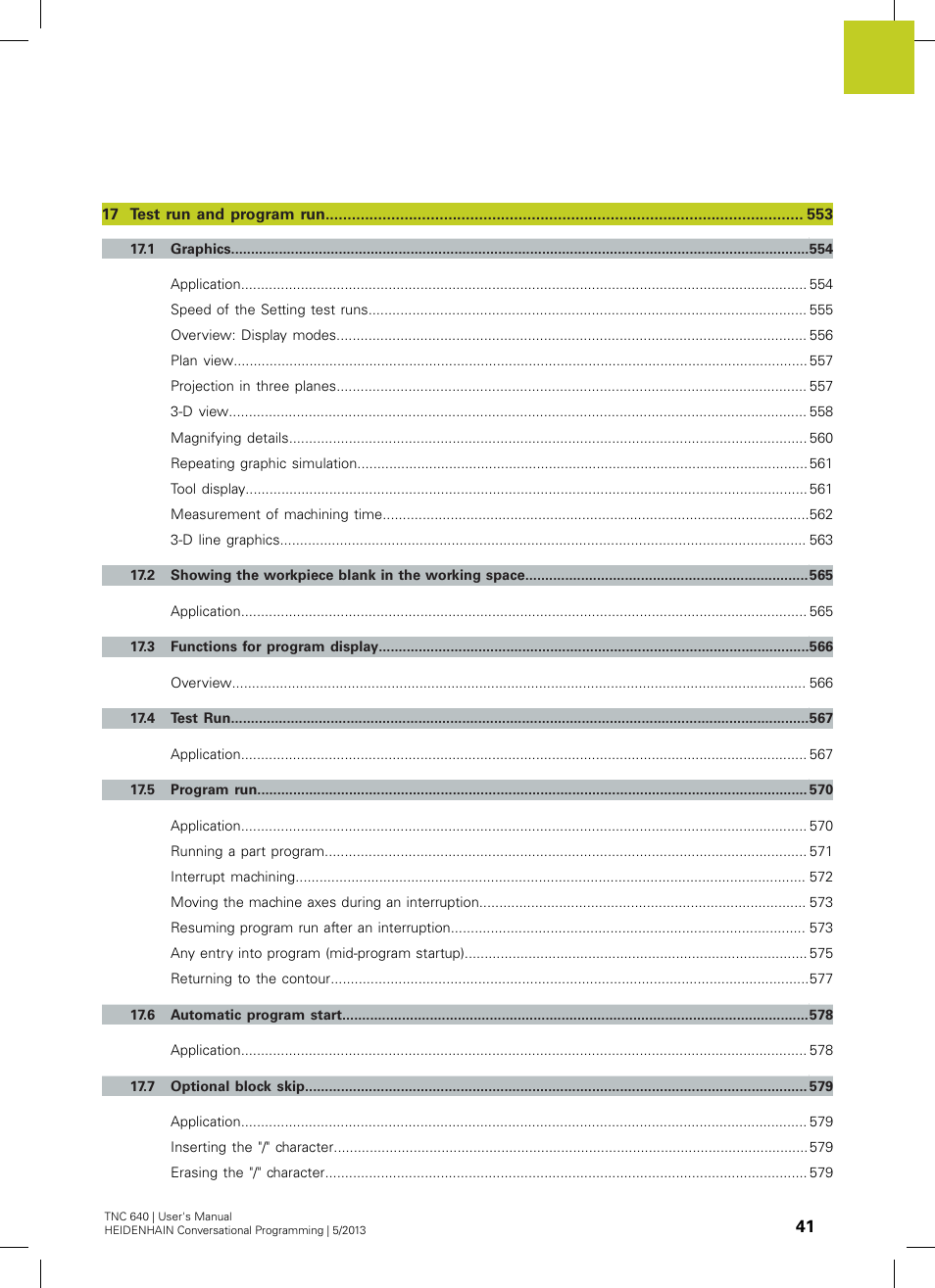 HEIDENHAIN TNC 640 (34059x-02) User Manual | Page 41 / 662