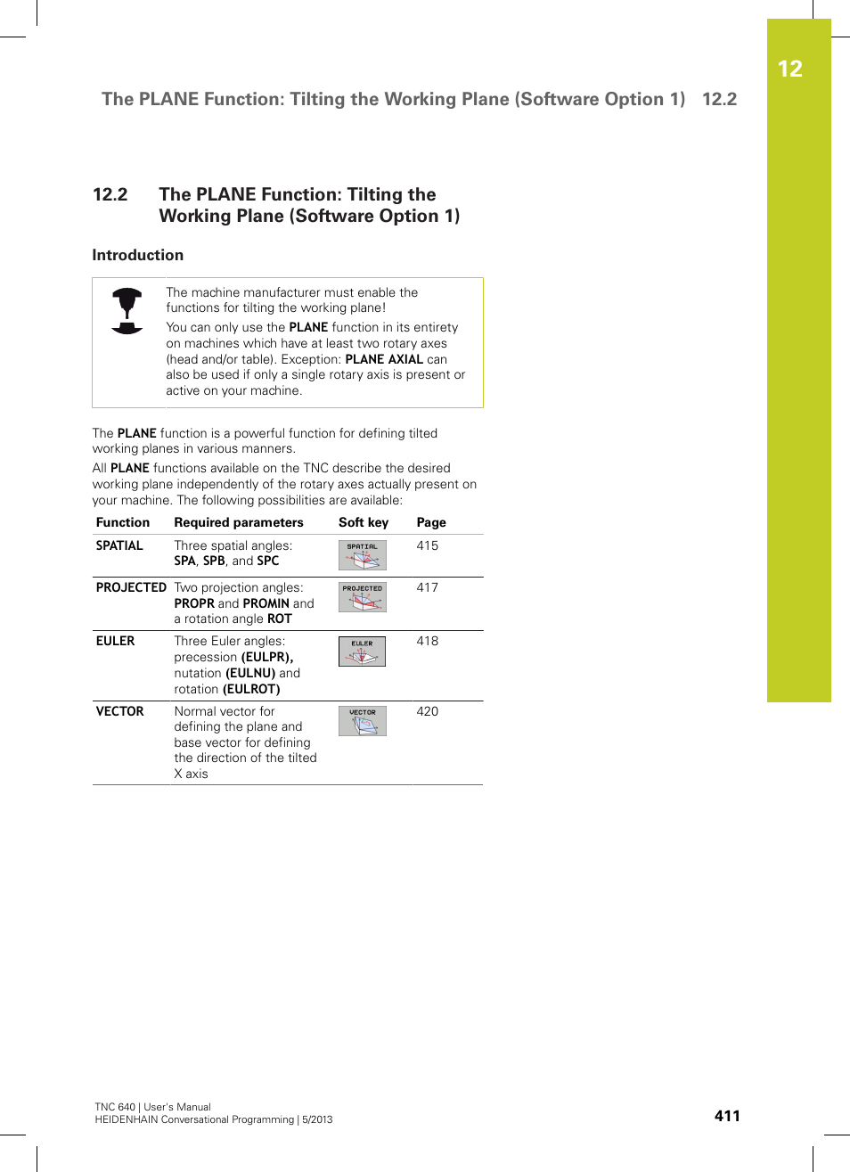 Introduction | HEIDENHAIN TNC 640 (34059x-02) User Manual | Page 411 / 662