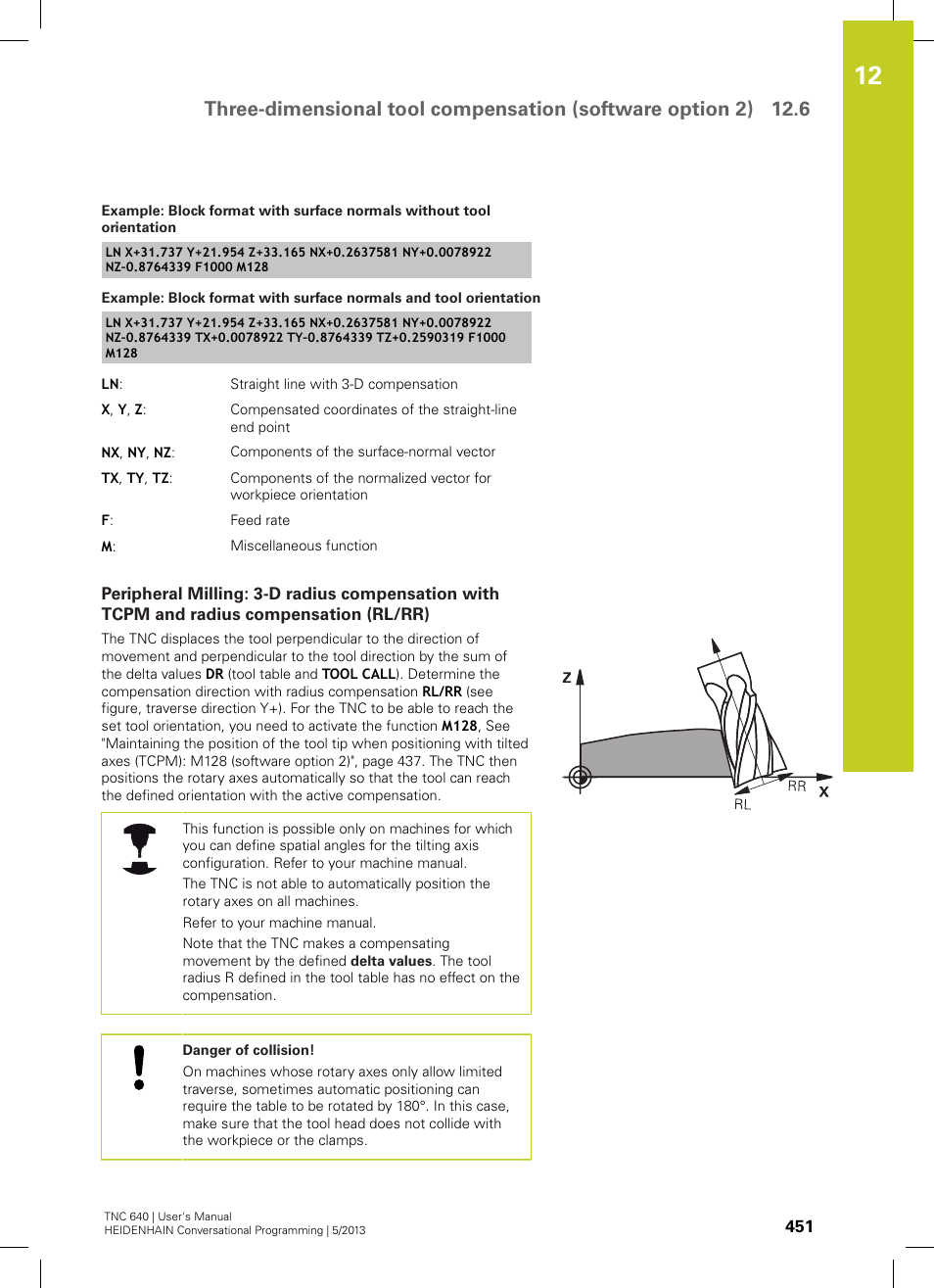 HEIDENHAIN TNC 640 (34059x-02) User Manual | Page 451 / 662