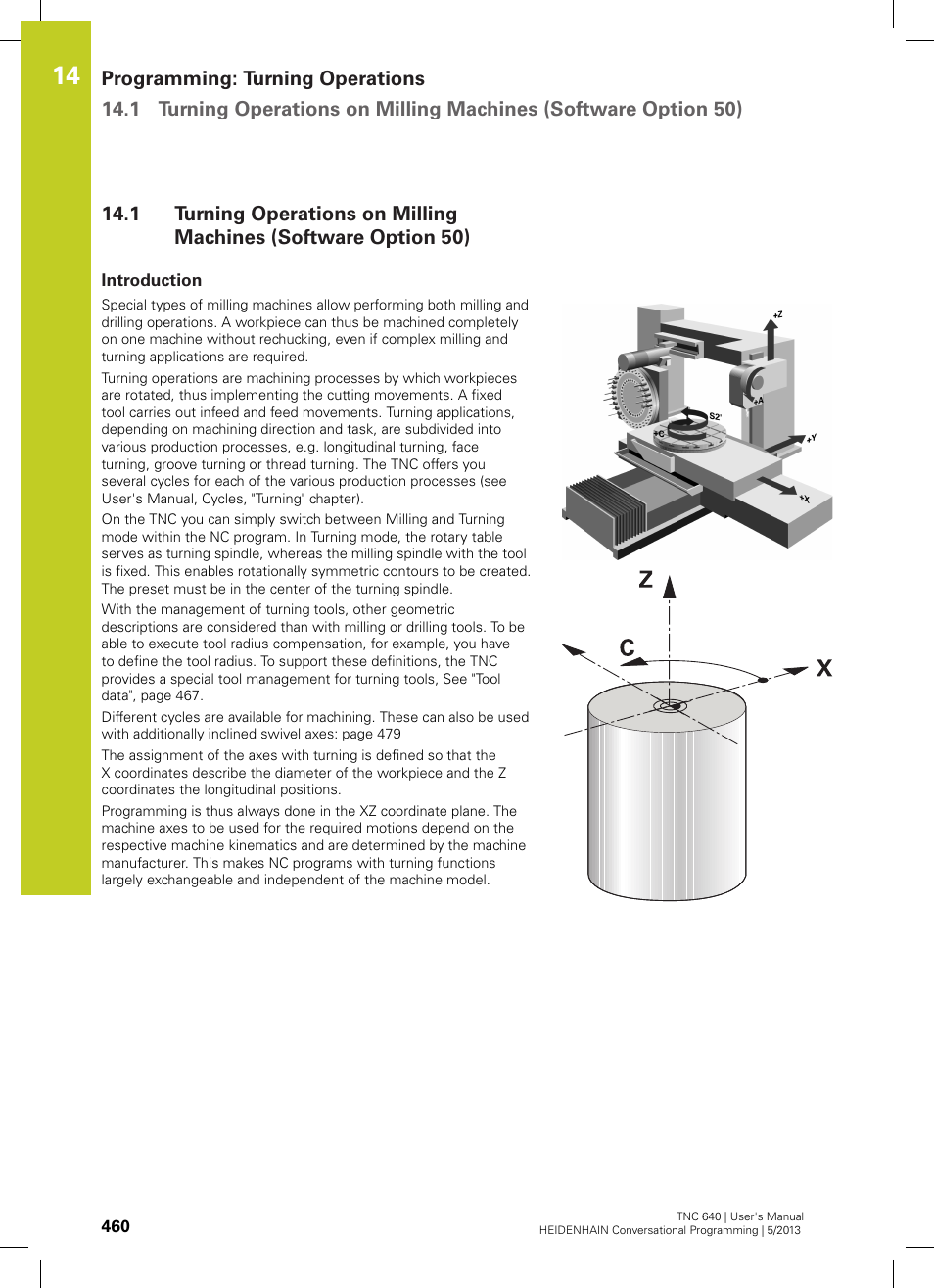 Introduction | HEIDENHAIN TNC 640 (34059x-02) User Manual | Page 460 / 662