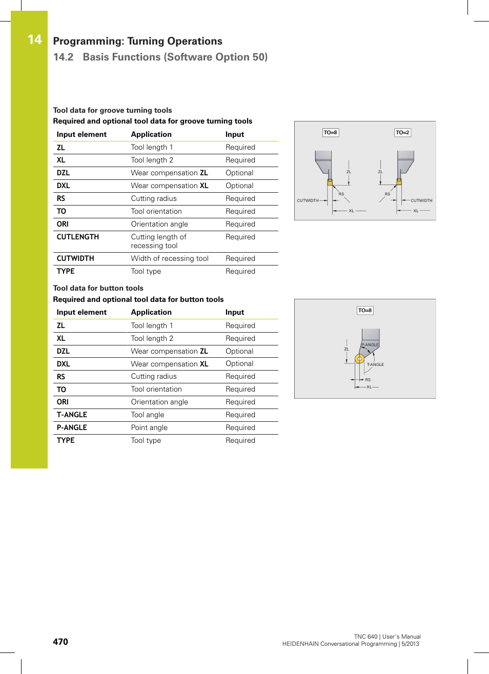 HEIDENHAIN TNC 640 (34059x-02) User Manual | Page 470 / 662