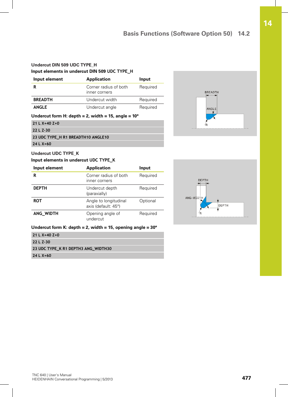 HEIDENHAIN TNC 640 (34059x-02) User Manual | Page 477 / 662