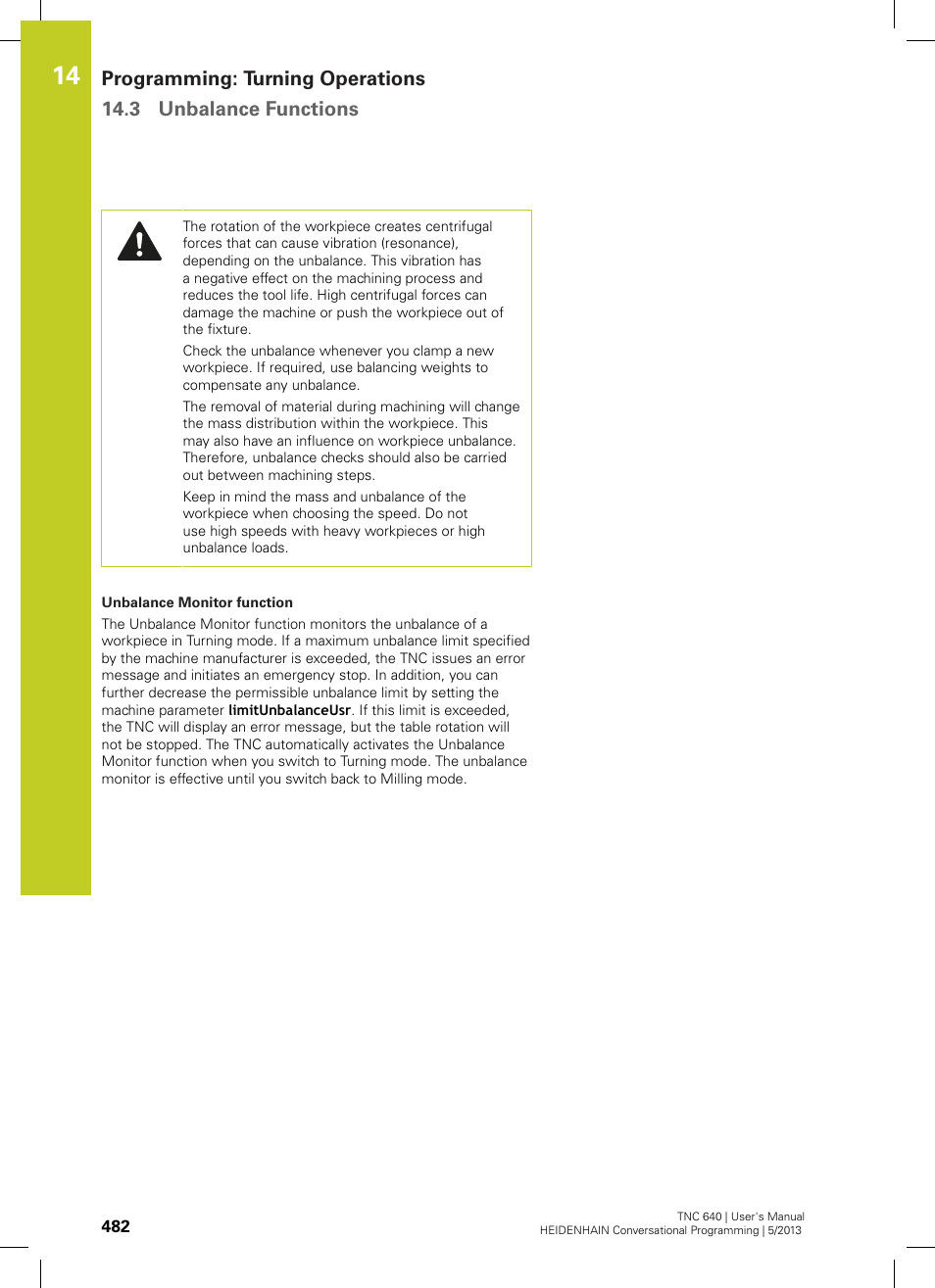 HEIDENHAIN TNC 640 (34059x-02) User Manual | Page 482 / 662