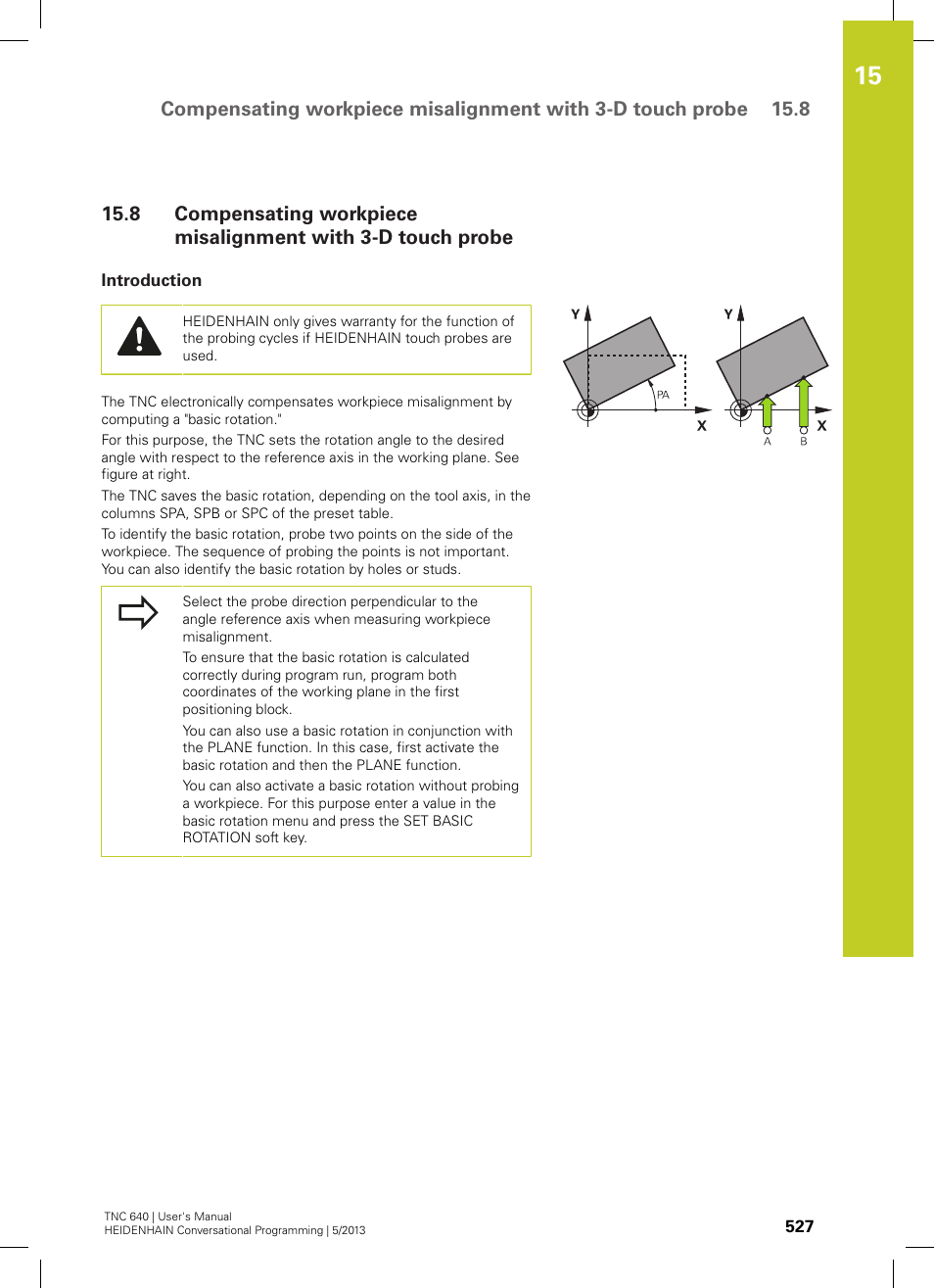 Introduction | HEIDENHAIN TNC 640 (34059x-02) User Manual | Page 527 / 662