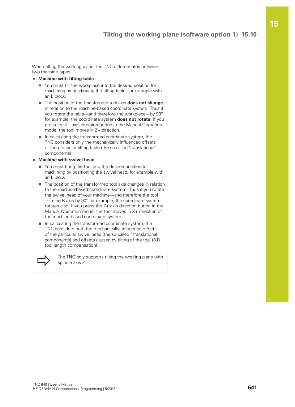 HEIDENHAIN TNC 640 (34059x-02) User Manual | Page 541 / 662