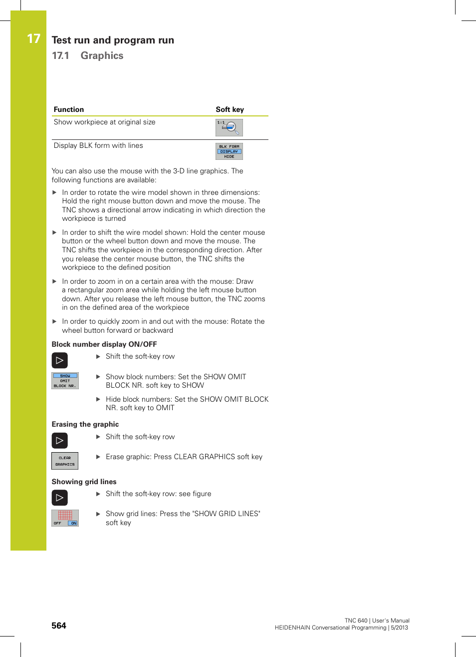 Test run and program run 17.1 graphics | HEIDENHAIN TNC 640 (34059x-02) User Manual | Page 564 / 662