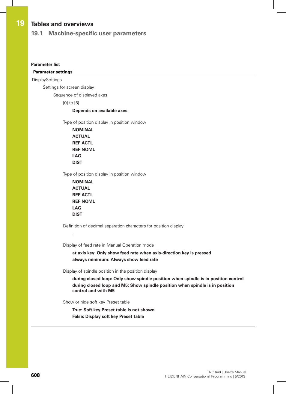 HEIDENHAIN TNC 640 (34059x-02) User Manual | Page 608 / 662