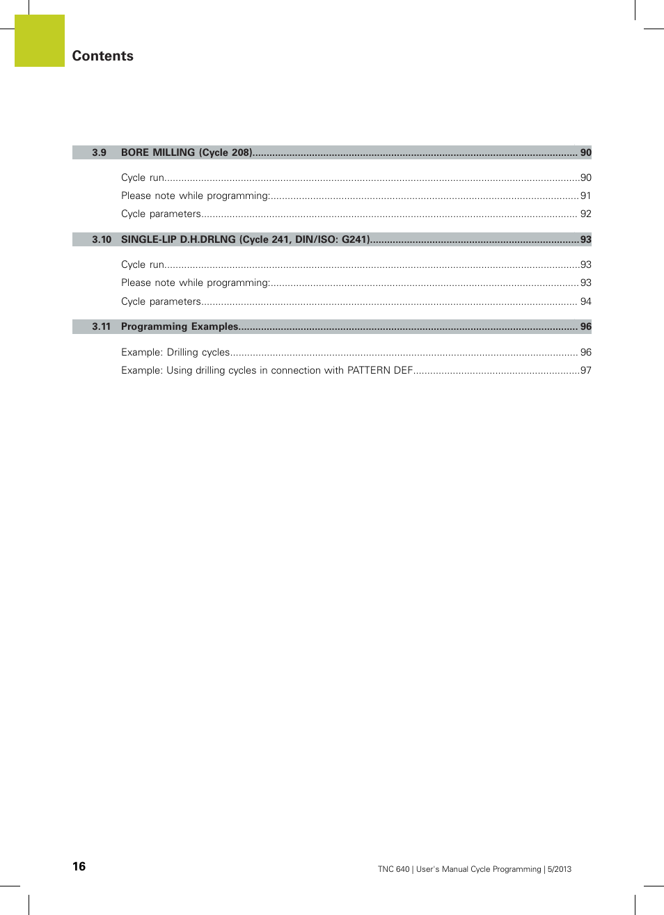 HEIDENHAIN TNC 640 (34059x-02) Cycle programming User Manual | Page 16 / 581
