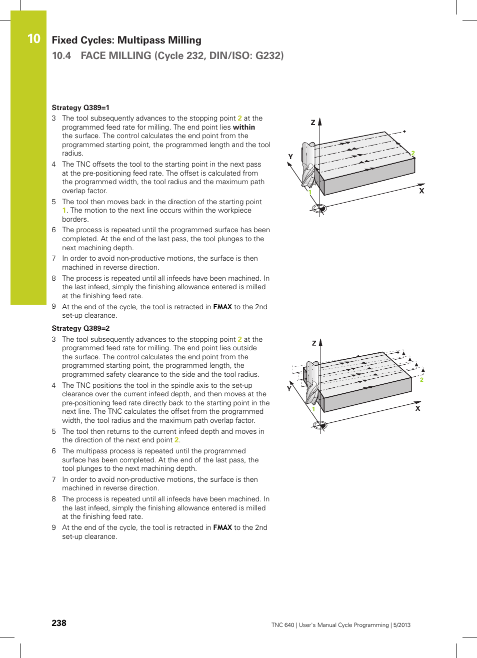HEIDENHAIN TNC 640 (34059x-02) Cycle programming User Manual | Page 238 / 581