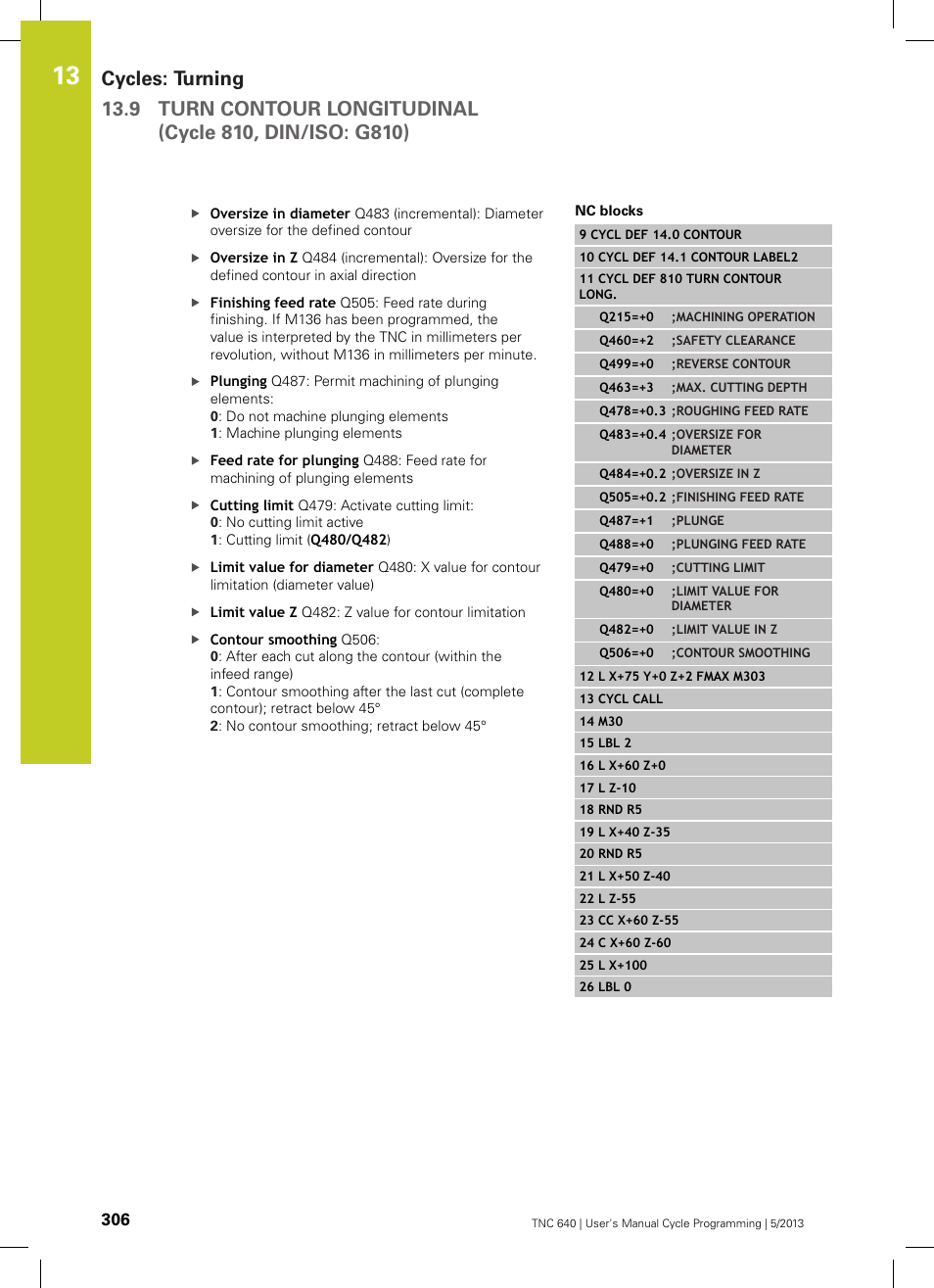 HEIDENHAIN TNC 640 (34059x-02) Cycle programming User Manual | Page 306 / 581