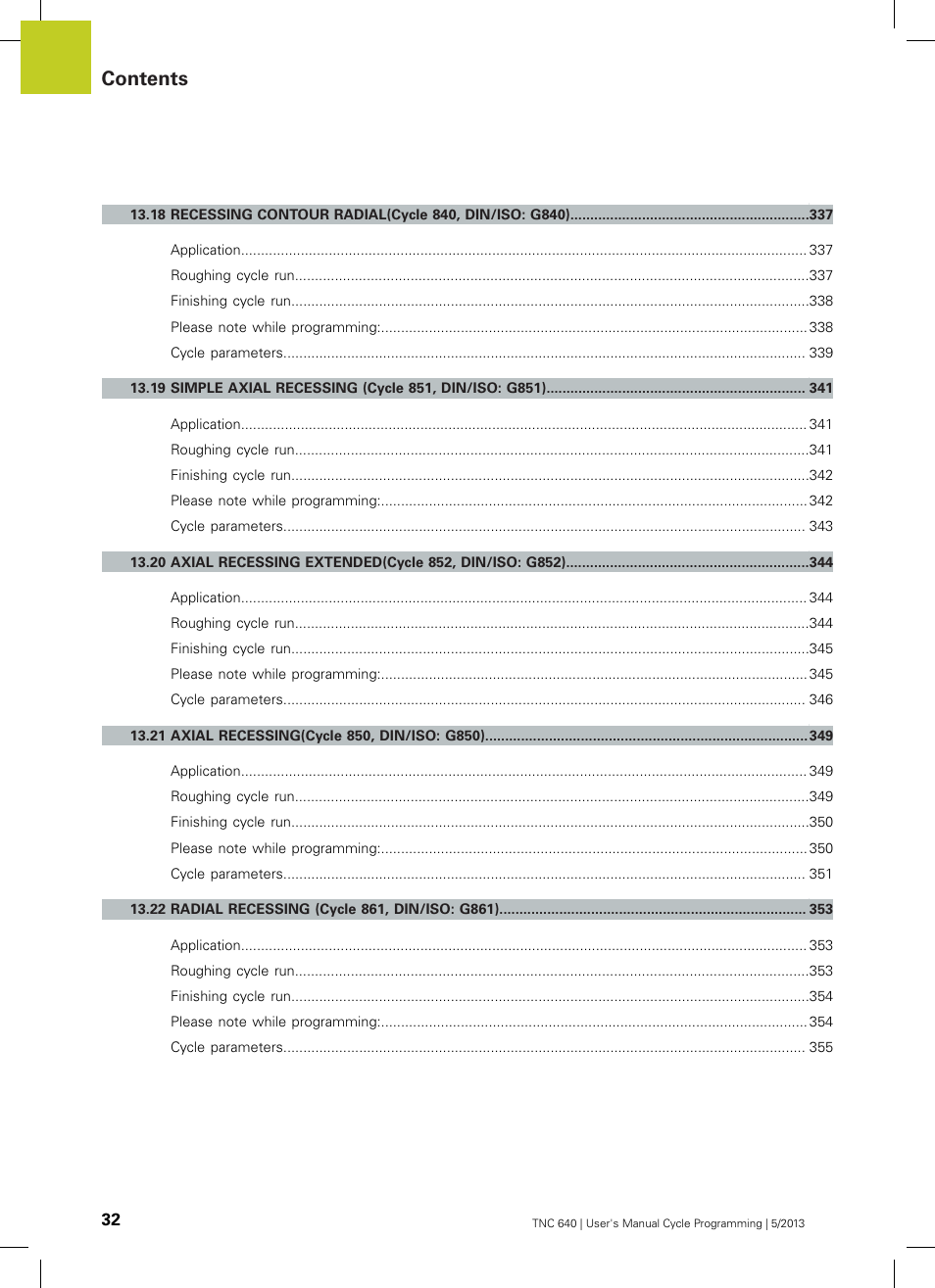 HEIDENHAIN TNC 640 (34059x-02) Cycle programming User Manual | Page 32 / 581