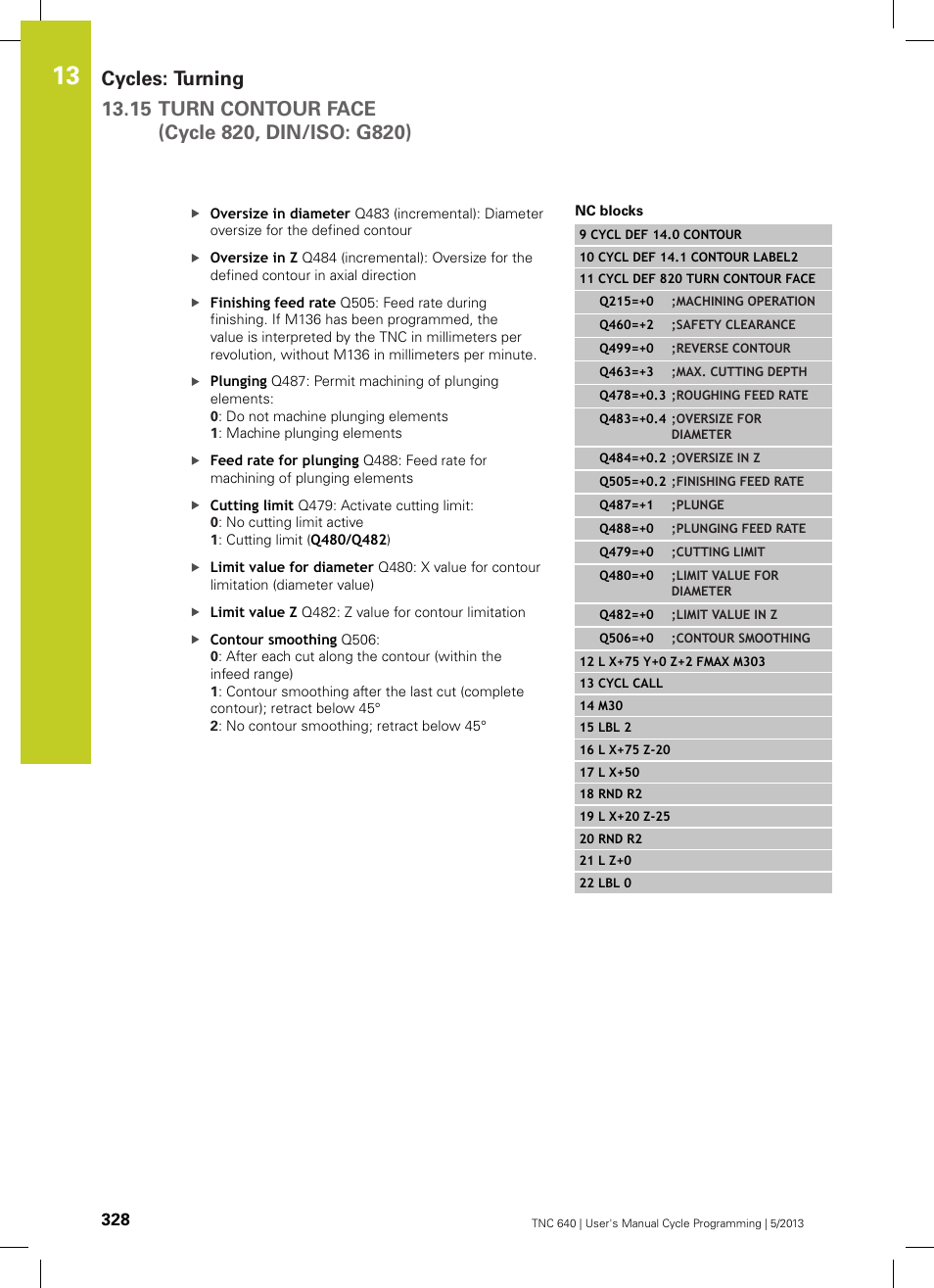 HEIDENHAIN TNC 640 (34059x-02) Cycle programming User Manual | Page 328 / 581