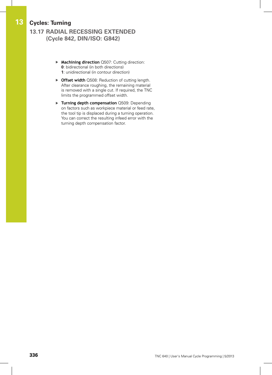 HEIDENHAIN TNC 640 (34059x-02) Cycle programming User Manual | Page 336 / 581