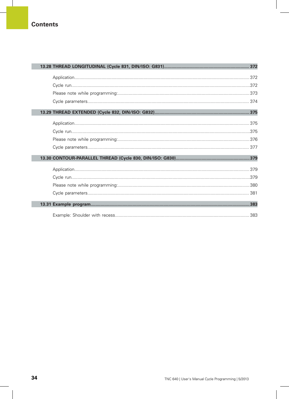 HEIDENHAIN TNC 640 (34059x-02) Cycle programming User Manual | Page 34 / 581