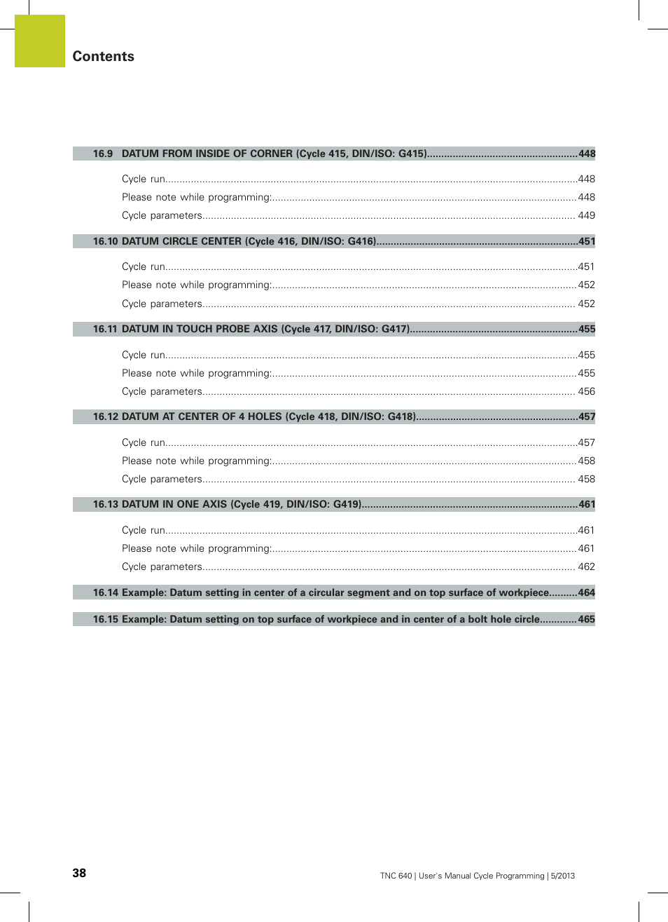 HEIDENHAIN TNC 640 (34059x-02) Cycle programming User Manual | Page 38 / 581